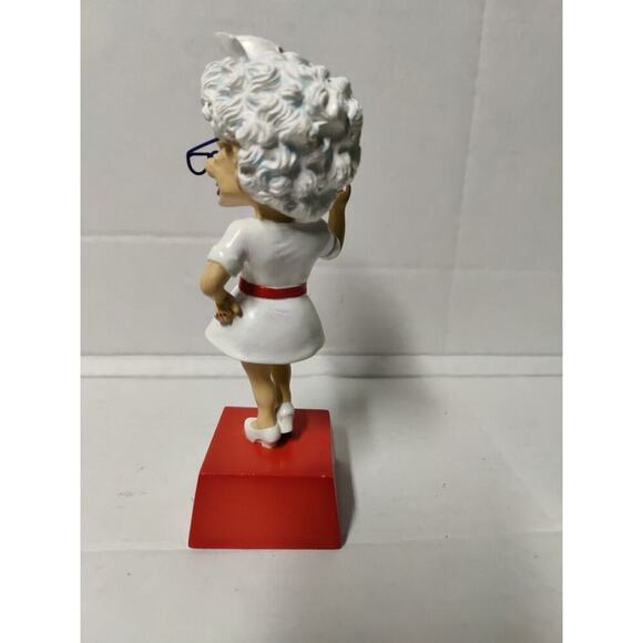 Biddys Old Nurse Woman Retirement Gag Gift Calls the Shots Figure - Picture 4 of 16